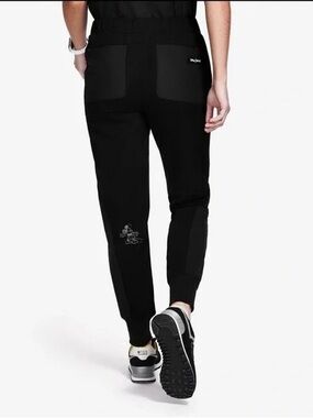 Figs Black Track Joggers - Women's